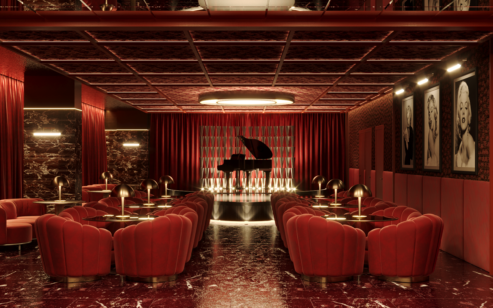 Cabaret de CityZen Condo Hotel en Gazcue Santo Domingo